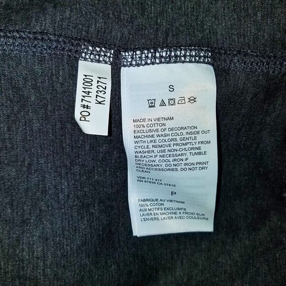 Nautica Sweater Men's Small Gray Pullover Cotton Shawl Collar - Picture 4 of 5